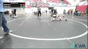 76 lbs 3rd Place - Holt Ward, Cowboy Wrestling Club vs Kyzer Falcon, Division Bell Wrestling