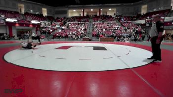 125 lbs Final - Sayben Owen, Perry Girls Wrestling Club vs Claire Lancaster, Norman High School Girls