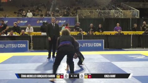 Érika Meirelles Gonçalves Sardin vs Kinza Hanif 2026 Pan Jiu Jitsu IBJJF Championship