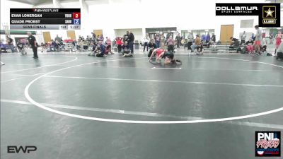 116 kg Semifinal - Evan Lonergan, Young Guns Nashville Wrestling vs Quade Probst, Sanderson Wrestling Academy