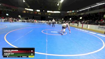 144 lbs Quarterfinal - Porter Kay, Maricopa vs Carlos Miranda, Williams Field