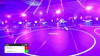 69 lbs 2nd Place - Trey Merkley, Uintah Wrestling vs Lincoln Sanders, Team Tulsa WC