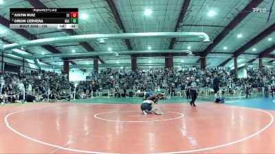 126 lbs Cons. Semi - Orion Cervera, Basic vs Justin Ruiz, Spanish Springs