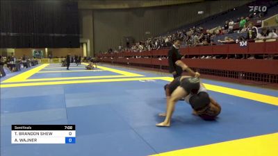 TYLER BRANDON SHEW vs ALEJANDRO WAJNER 2023 Pan IBJJF Jiu-Jitsu No-Gi Championship