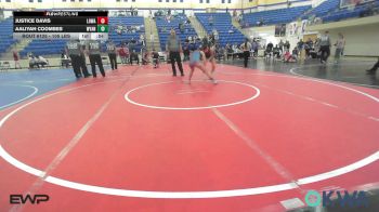 105 lbs Consolation - Justice Davis, Lady Outlaw Wrestling Academy vs Aaliyah Coombes, Wyandotte Youth Wrestling