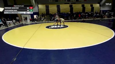149 lbs Cons. Round 1 - Alexander May, Unattached vs Enrique Sanchez, Bluefield State