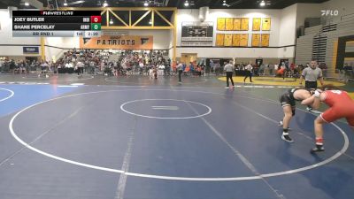 149Red lbs Rr Rnd 1 - Joey Butler, Indiana vs Shane Percelay, Army West Point