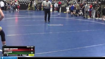 70-75 lbs Cons. Semi - Ian Maize, DC ELITE vs Henry Wichman, Nebraska Boyz