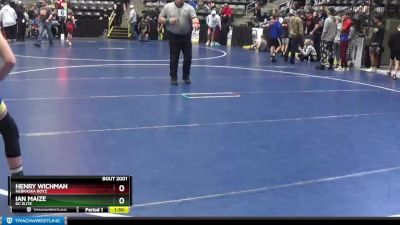 70-75 lbs Cons. Semi - Ian Maize, DC ELITE vs Henry Wichman, Nebraska Boyz