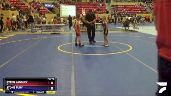 63 lbs Quarterfinal - Ryker Langley, IA vs Stone Fury, KS