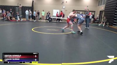 195 lbs Quarterfinal - Ashton Honnold, Moen Wrestling Academy vs Carson Slorah, Iowa