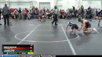 110 lbs Round 6 (8 Team) - Cayden Svab, Neighborhood vs Brock Beckler, 84 Athletes