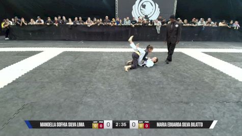 MARIA EDUARDA SILVA BILATTO vs MANOELLA SOFHIA SILVA LIMA 2026 CBJJE Brazilian Jiu-Jitsu Championship