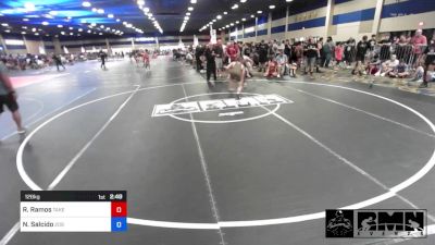 126 kg Quarterfinal - Richard Ramos, Takedown Industries vs Nico Salcido, 209 Wr Ac