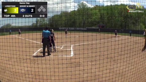 Replay: Limestone vs Emory & Henry - DH | Apr 21 @ 1 PM