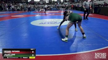 1A-4A 138 Semifinal - Julian Lowe, St. John Paul II vs Michael Yafondo, Fultondale