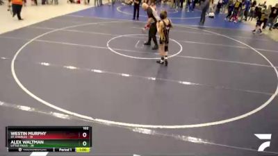 102 lbs Placement (4 Team) - Alex Waltman, Little Falls vs Westin Murphy, St. Charles