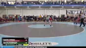 197 lbs Champ. Round 2 - Jason Sine, King`s College (Pennsylvania) vs Camden Farrow, York College (Pennsylvania)