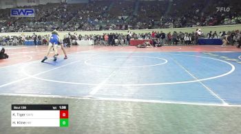 123 lbs Round Of 32 - Keldon Tiger, Sapulpa vs Huck Kline, Hobart Bearcats