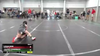 60 lbs Round 1 (4 Team) - Logan Rose, VA Elite vs Colton Louderback, Xtreme Team