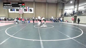 235 lbs Champ. Round 2 - Hali Windes, Fort Osage vs Heaven Bullis, Sand Springs