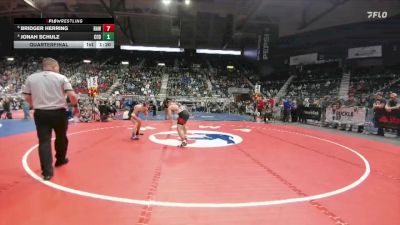 3A-138 lbs Quarterfinal - Bridger Herring, Rawlins vs Jonah Schulz, Cody