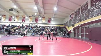 120 lbs Champ. Round 2 - Calum Barkenhagen, Norco vs Cash Andrade, Palm Desert