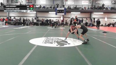 103 lbs Consi Of 8 #1 - Jace Rooney, East Islip vs Chrystian Velez, Hilton