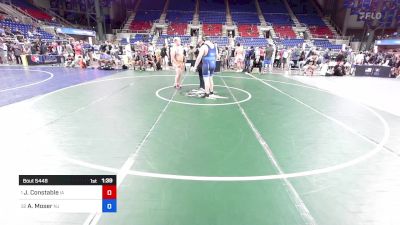 285 lbs Rnd Of 32 - Joe Constable, IA vs August Moser, NJ