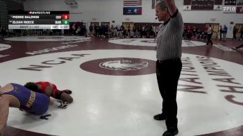 141 lbs Champ. Round 1 - Pierre Baldwin, Central vs Elijah Reece, Minnesota State Mankato