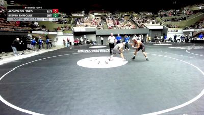 167 lbs Consi Of 16 #1 - Alonzo Del Toro, Matilda Torres vs Steven Enriquez, Santa Maria