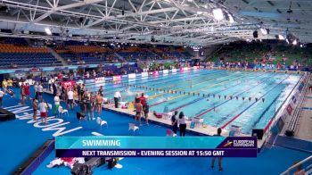 2018 European Swimming Championship Finals, Day 2