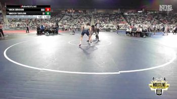 B6A-126 lbs Champ. Round 1 - Nick Broom, Union vs Micco Taylor, Southmoore