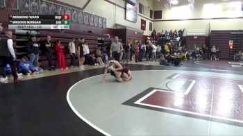 132 lbs Cons. Round 2 - Desmond Ward, Maquoketa vs Brooks Morgan, Algona