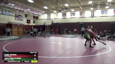 JV-43 lbs 7th Place Match - Gabe Yappen, Maquoketa vs Moujtaba Elhindi, Iowa City, West