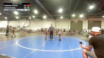 58 lbs Consi Of 8 #1 - Christian Valdivia, SoCal Hammers vs Aaron Estrada, Imperial Valley Panthers
