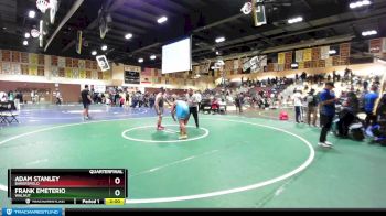 285 lbs Quarterfinal - Frank Emeterio, Walnut vs Adam Stanley, Bakersfield