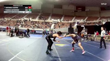 144-D2 Champ. Round 1 - Antonio Castro, North Canyon High School vs Fabian Gutierrez, Barry Goldwater High School