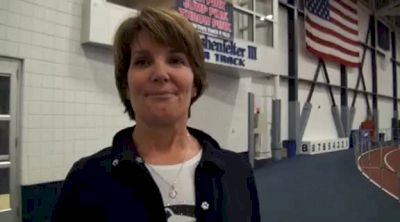 Coach Beth Alford-Sullivan after 2011 Penn State National Meet