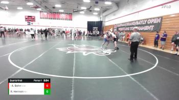 285 lbs Quarterfinal - Aric Bohn, Southern Illinois-Edwardsville vs Ryan Herman, Maryville University