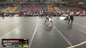 125 lbs Semis & 1st Wrestleback (8 Team) - David Vukobratovich, Central vs Tyler Klein, Dubuque