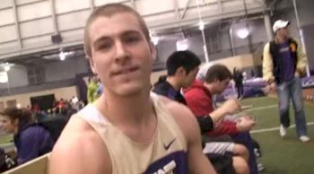 Scott Roth (Washington) after winning the PV at the 2011 UW Invitational