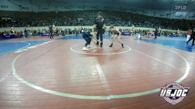 92 lbs Consi Of 16 #2 - Jace Curtis, Eagle Fang Wrestling vs Zayde Holmes, HBT Grapplers