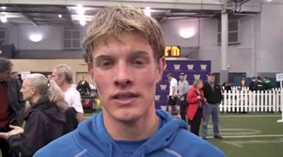 Cory Primm (UCLA) 2nd place in the mile (4.02) at the UW Invitational