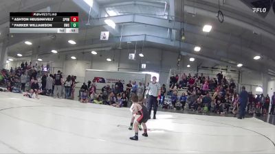 33 lbs Semifinal - Ashton Heusinkvelt, St Paul Youth Wrestling vs Parker Williamson, Beatrice Wrestling Club