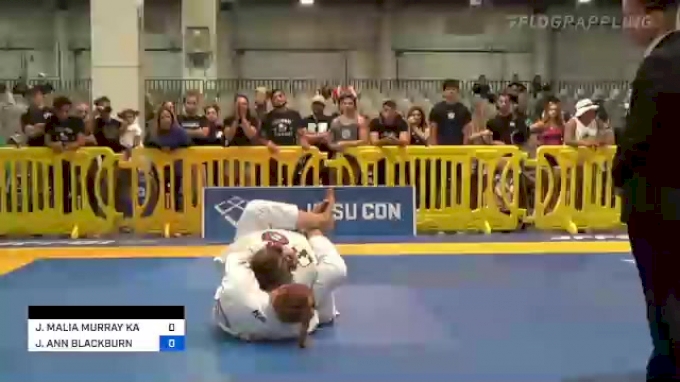 Julia Ann Blackburn Vs Javelin Mali Murray 2022 American National Ibjjf 