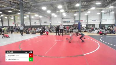 98 lbs Rr Rnd 5 - Jionni Figueroa, Central Catholic WC vs Brantlee Brohman, Roseburg Mat Club