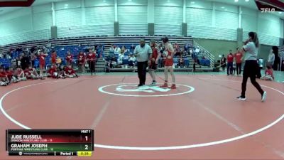 110 lbs Finals (2 Team) - Graham Joseph, Portage Wrestling Club vs Jude Russell, Dragon Wrestling Club