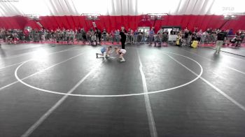 69 lbs Cons. Semi - Isabella Henze, Maverick Training Center vs Hazel Anderson, West Salem Bangor Wrestling