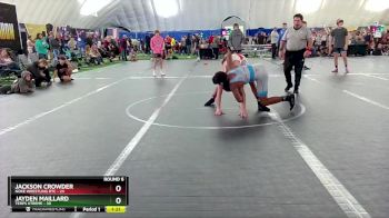 115 lbs Round 6 (8 Team) - Jayden Maillard, Terps Xtreme vs Jackson Crowder, Noke Wrestling RTC